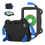 Funda Infantil Para Tcl Tab 8 Le  Soporte Y Asa-negro