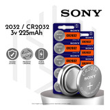 05un. Bateria Cr2032 3v Pilha Moeda Botão Lítio Sony