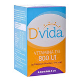 Dvida Vitamina D3 800ui X35 Capsulas Blandas