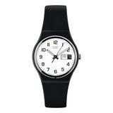 Reloj De Cuarzo Swatch Gent Standard Once Again, Negro