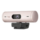 Webcam Logitech Brio 500 Full Hd Rosa