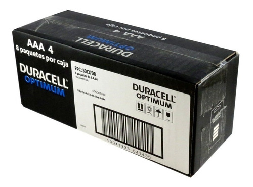 Duracell Optimum Pila Aaa Caja 32 Pilas Triple A - Todopilas