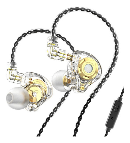 Auriculares Dinámicos Trn Mt1 Pro 1dd Con Micrófono