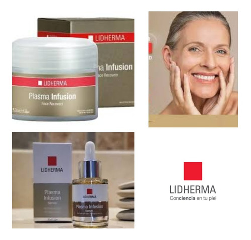 Plasma Infusion Crema Y Serum Lidherma Ideal Piel Madura