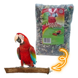 Percha Palo Madera Aves Juguete Pajaros Loros Guacamayos L