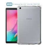 Funda Para Tablet Samsung A8 P200 Transparente Antigolpe