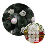 Bolas Navideñas X12 Esferas Decorativas Árbol Jhzj2110