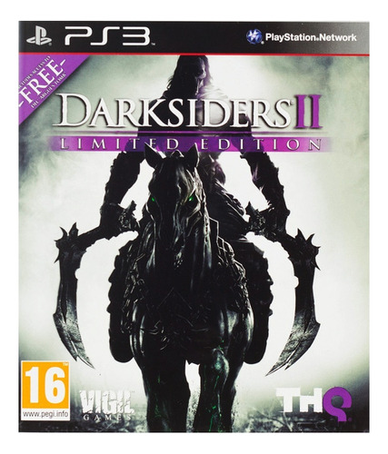 Darksiders 2 Limited Edition Game Ps3 Mídia Física Original 