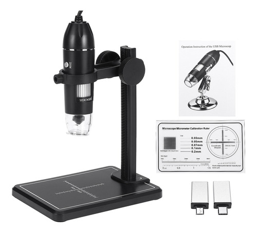 Microscopio Digital Usb De 1600 X 2 Mp