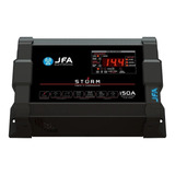 Fonte Automotiva Jfa 120a Slim Bivolt Voltímetro Digital Som