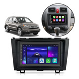 Kit Central Android Auto Crv 2007 A 2011 Espelhamento Wifi 