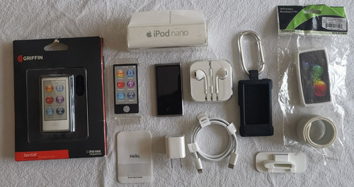 Apple iPod Nano 16gb Color Gris Espacial Con Accesorios