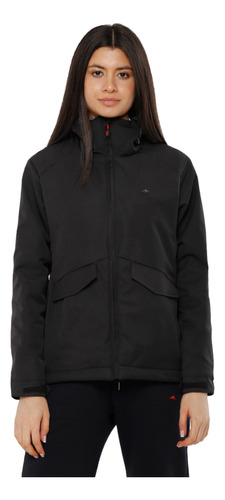 Campera Montagne Impermeable Kyoto Mujer 10000mm Con Capucha