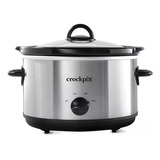 Olla Electrica Crock Pot Olla De Coccion Lenta 4.5qts Gris