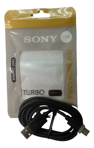 Cable Usb A Tipo C 25w Para Sony Y Otros / Carga Rapida