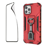 Carcasa Para iPhone 12 Pro Max Armor + Lamina De Hidrogel