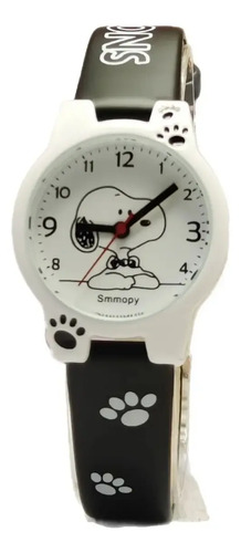 Reloj Pulsera Snoopy Cronos Análogo Unisex Correa Tipo Cuero | Envío gratis