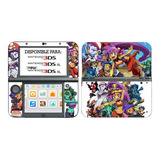 Skin New3ds Xl Shantae New Nintendo 3ds Xl Vinilo
