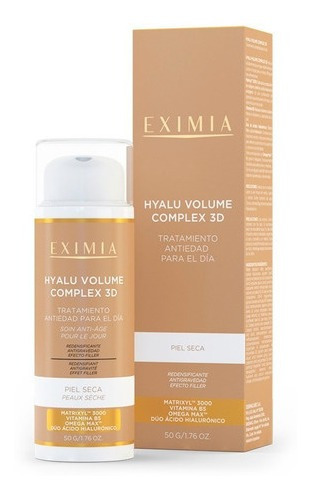 Eximia Hyalu Volume Complex 3d Crema Antiedad Piel Seca 50gr