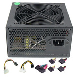 Fuente De Poder 650w ,atx 20/24 Pin - X2 Sata - X2 4 Pines