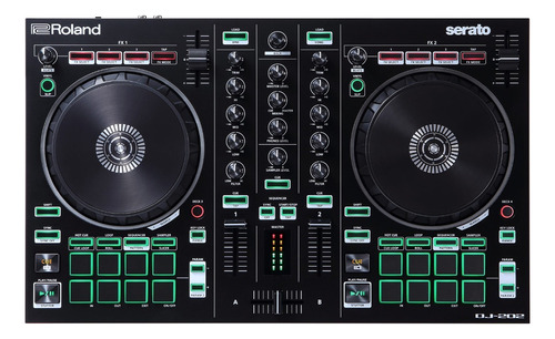 Controlador Para Dj Roland Dj202 Bandeja Serato