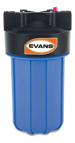 Porta Filtro Big Blue Evans Para Cartuchos 4.5 X10  -  Blue124-10