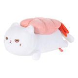 Miniso Peluche Sushi Cat Gato Felpa Blanco 35 Cm