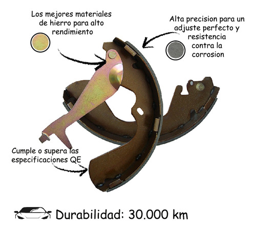 Bandas De Freno Toyota Tacoma 03 Al 04 S764 Foto 3