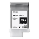 Tinta Canon Imageprograf Ipf670 Negro Mate Pfi-107mbk 130ml