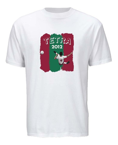 Camiseta Futebol Voleio Pro Tetra Flu Brasileirão 2012