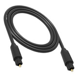 Cable De Audio De Fibra Óptica Negro, Altavoz Coaxial Digita