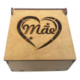 Kit Com 30 Caixinhas Mdf Personalizadas Dia Das Mães.