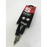 Cable Stagg Spc030 Interpedal Plug Recto Precio Unidad