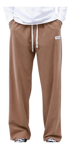 Pantalones Finos Para Hombre, Pantalones Largos Con Cordón D