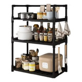 Organizador Rack Cocina 3 Niveles Especias Multifuncional