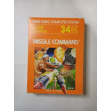 Cartucho De Atari 2600 Missile Command