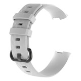 Correa Compatible Con Fitbit Charge 3 & 4  Blanco 22,6mm