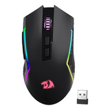 Mouse Gaming Redragon M693 8000 Dpi , Optico , Negro