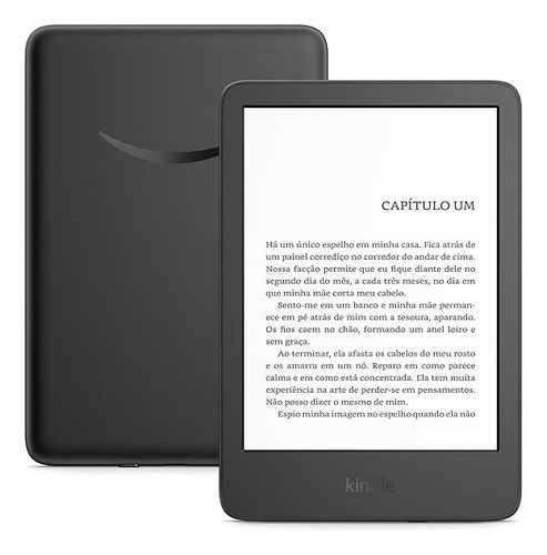 E-reader Amazon Kindle 16gb Preto Com Tela De 10.2  300ppp