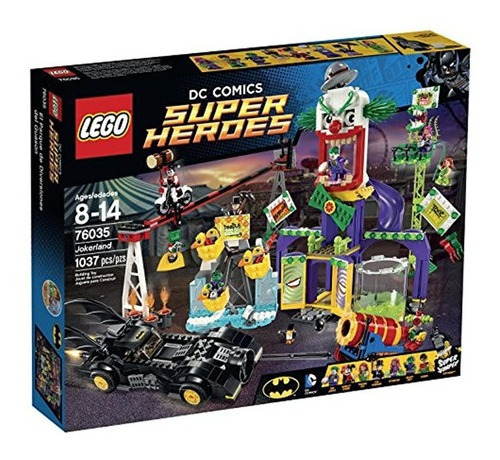 Lego Dc Comics Super Héroes 76035 Jokerlandia