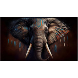 Canvas | Mega Cuadro Decorativo | Elefante | 140x90
