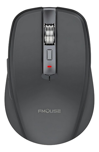 Mouse Bluetooth Recarregável Para Macbook Air Pro M1 M2 Cor Preto