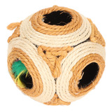 Bola De Arranhar Sisal Cat, Cores Brilhantes, Interativa