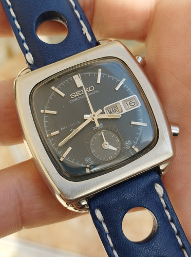 Reloj Seiko Monaco 7016-5001 Cronografo Automático 