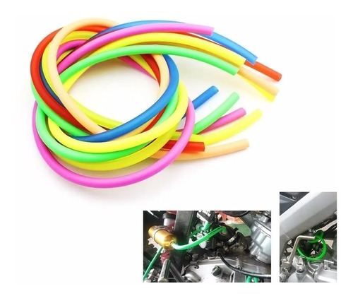 Manguera Para Gasolina De Colores Para Motos Tipo Tuning | MercadoLibre