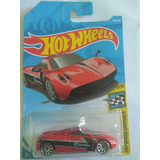 Hot Wheels Pagani Huayra Rojo Brembo 148/250