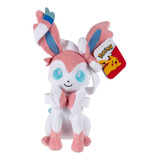 Peluche Pokémon Sylveon De 8 Pulgadas Con Licencia Oficial