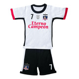 Conjunto Infantil Colo Colo 2023 Blanco Producto Oficial