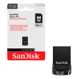 Pendrive Sandisk Usb 3.2 64gb Ultra Fit 130mb/s Mac Windows