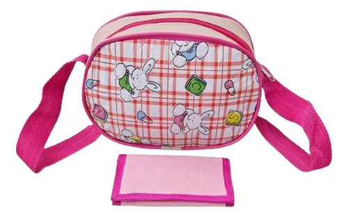 Set Bandolera + Billetera Náutica Popitta Para Niña 